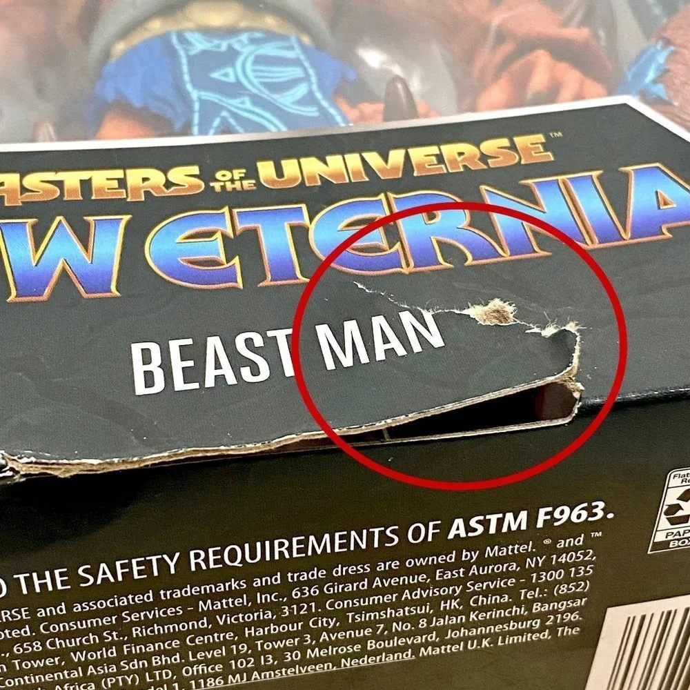 Masters of the Universe Beast Man Masterverse Oversized 8.5
